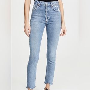 Agolde Nico high rise skinny jeans